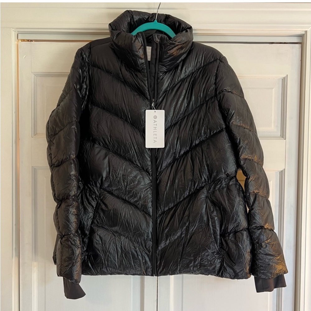 NWT Athleta Lofty Down Jacket Large TALL